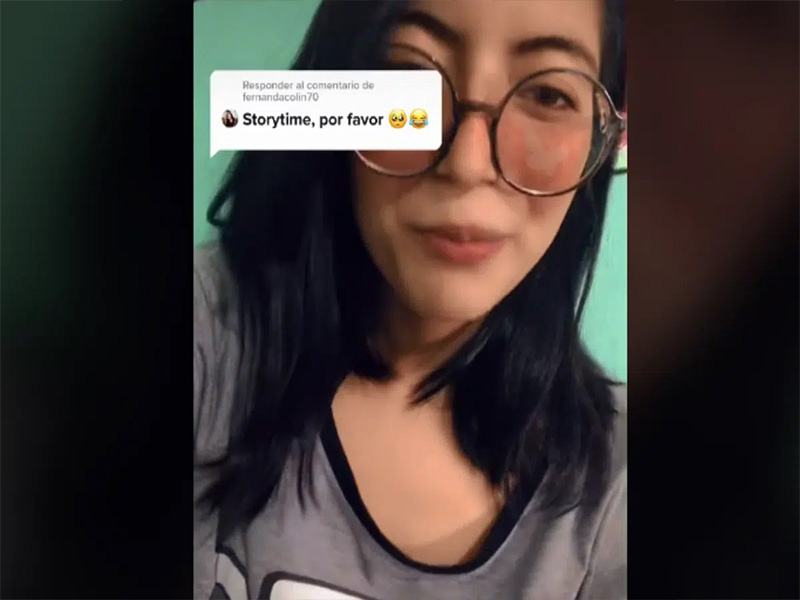 Video de TikTok de joven que busca ciber y encuentra pozole se viraliza