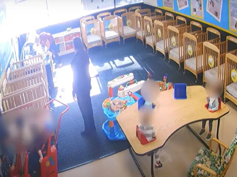 VIDEO: Maestra de guardería le rompe la pierna a un niño; ya está en la cárcel