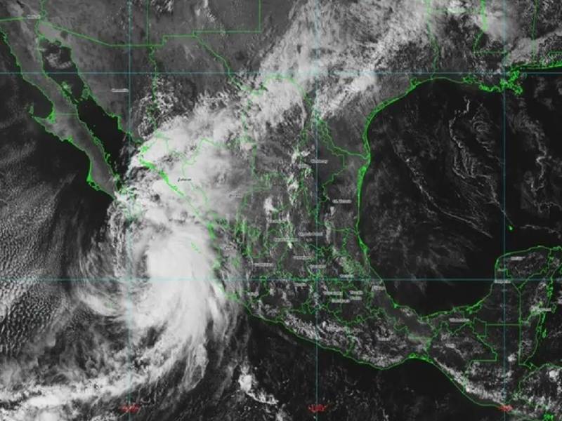 ¡Pamela! disminuye su intensidad a tormenta tropical