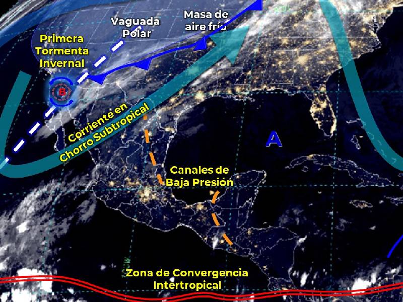 En Quintana Roo se pronostica ligero descenso de temperaturas