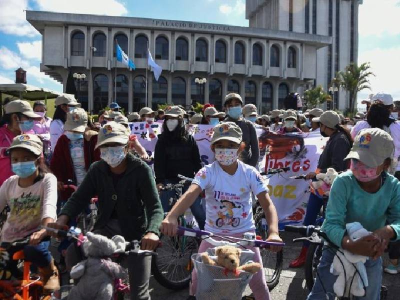 marchan en Guatemala