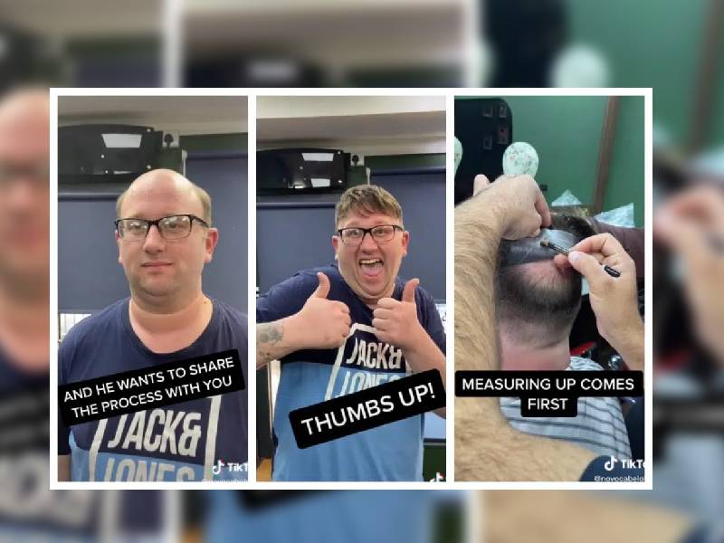 TikTok: Hombre se quita 10 años de encima, ¡lo confunden con estudiante!
