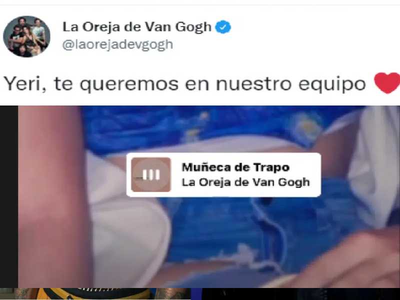La Oreja de Van Gogh busca a influencer confundida