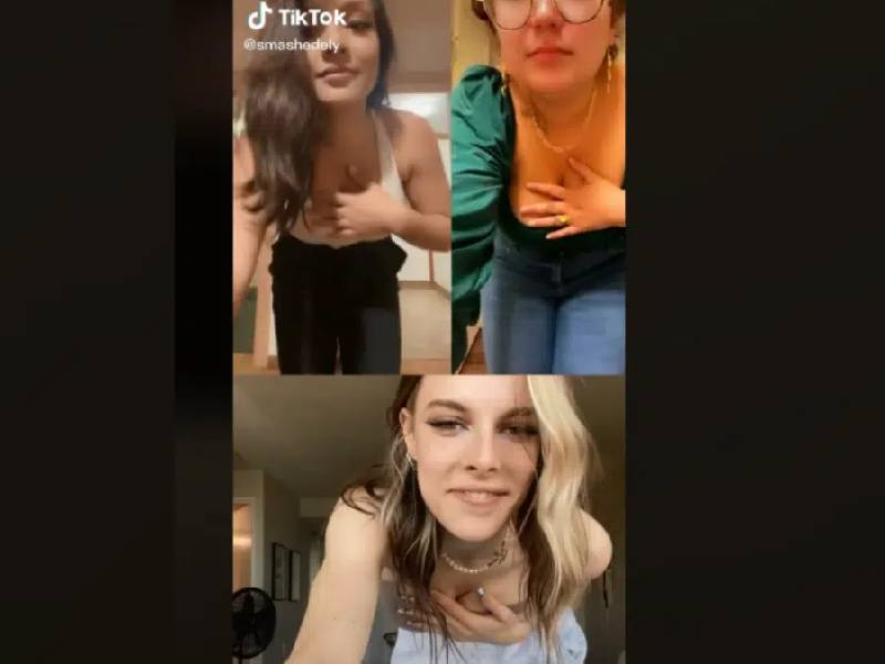 En Tik Tok, mujeres bailan sin bra para luchar en contra de la sexualización de los senos