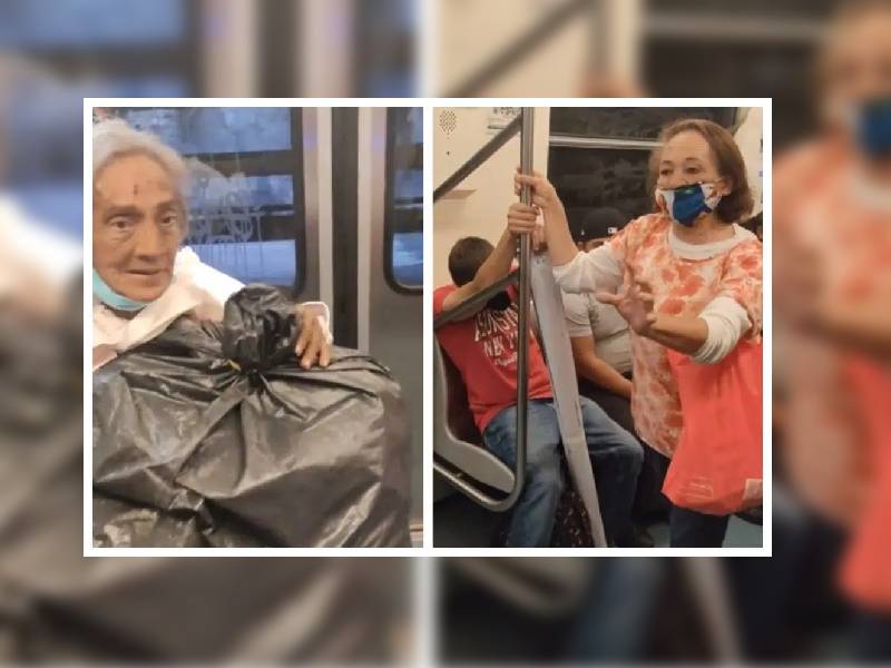 Captan en video de TikTok exorcismo en el Metro: ¡¡Diablo mentiroso!!
