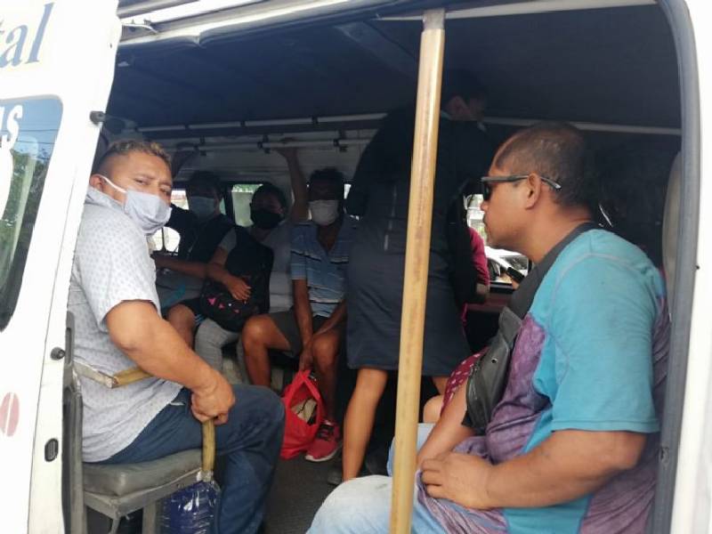 Hay más quejas contra conductores que por sobrecupo