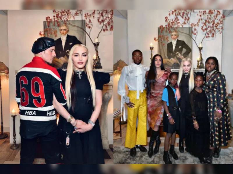 Madonna se retrata con su familia luego de sus polémicas en Instagram