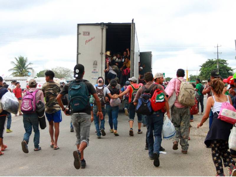 migrantes en Chiapas