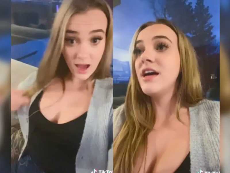 Joven Tiktoker es avergonzada por poseer un gran escote y se vuelve viral
