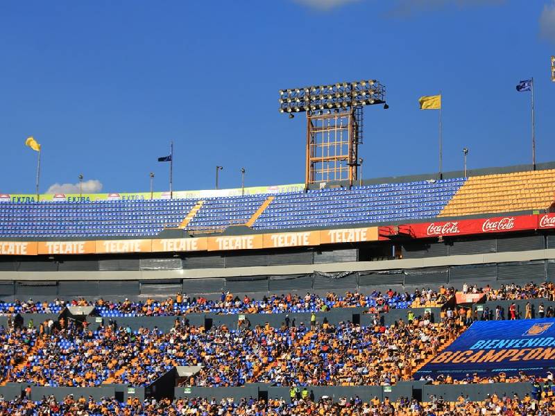 aforo en estadios de Tigres