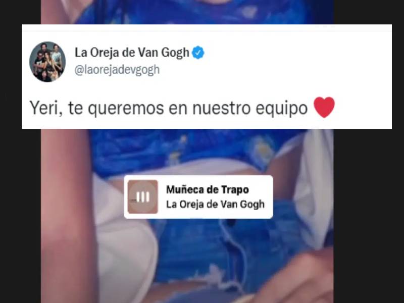 Oreja de Van Gogh busca a influencer que los confundió con el artista