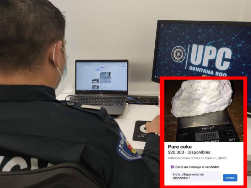 Policía Cibernética desactiva publicaciones por venta de drogas en Facebook