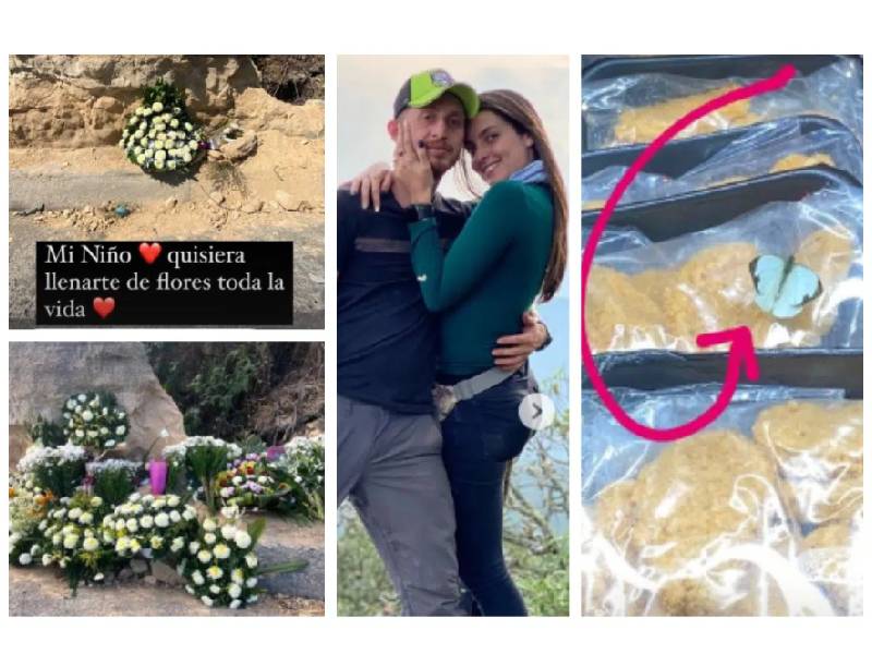 Prometida de Octavio Ocaña visitó el lugar donde murió