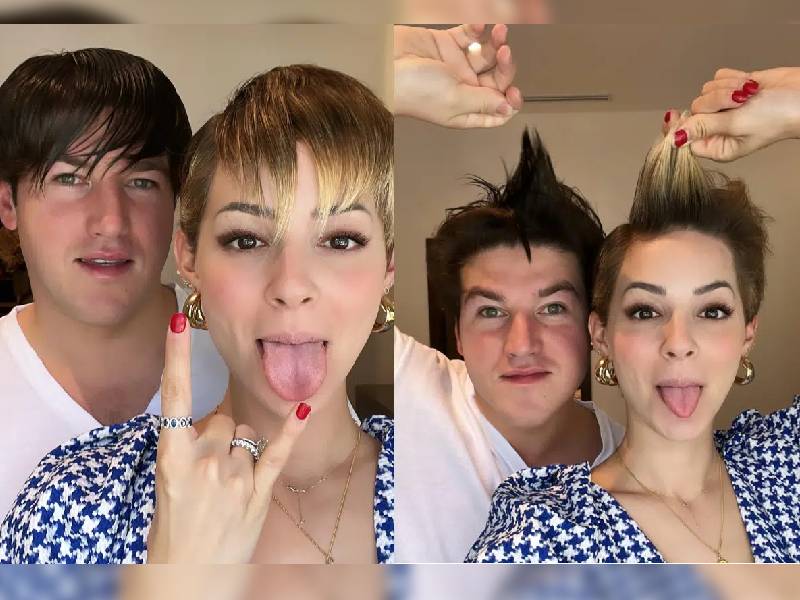 Samuel y Mariana presumen nuevo look y recibe reclamos por inseguridad