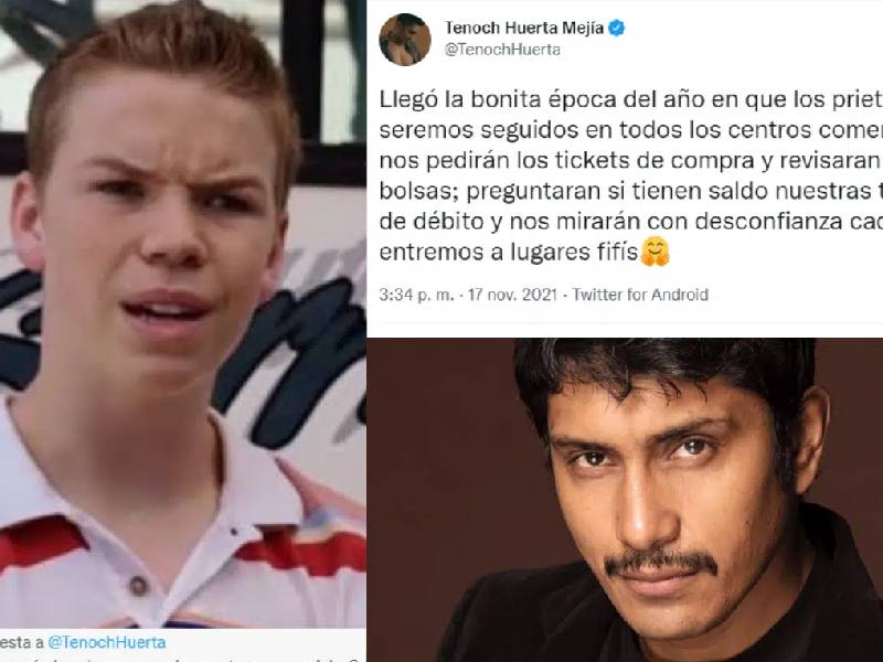 Tenoch Huerta levantó polémica luego de publicar sobre los prietos