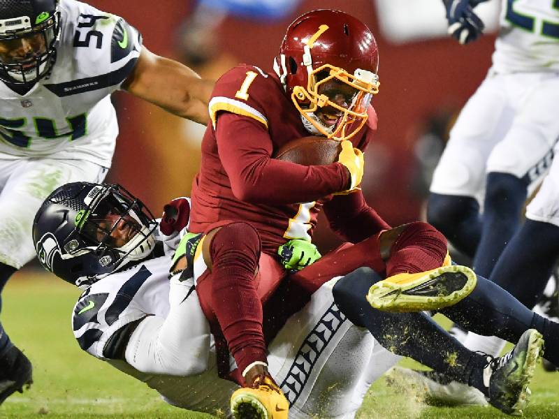 Washington vence a los Seattle Seahawks 17-15 en la NFL