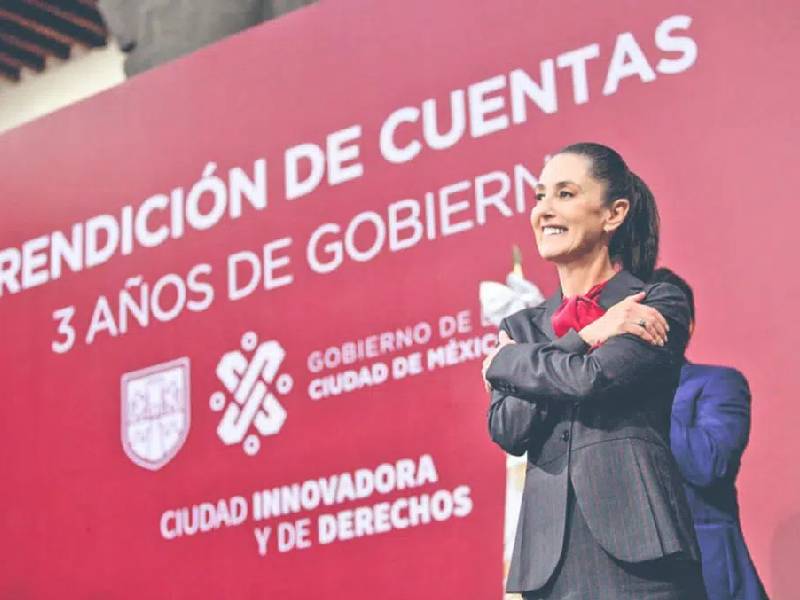 Destaca la jefa de Gobierno disminución en la inseguridad