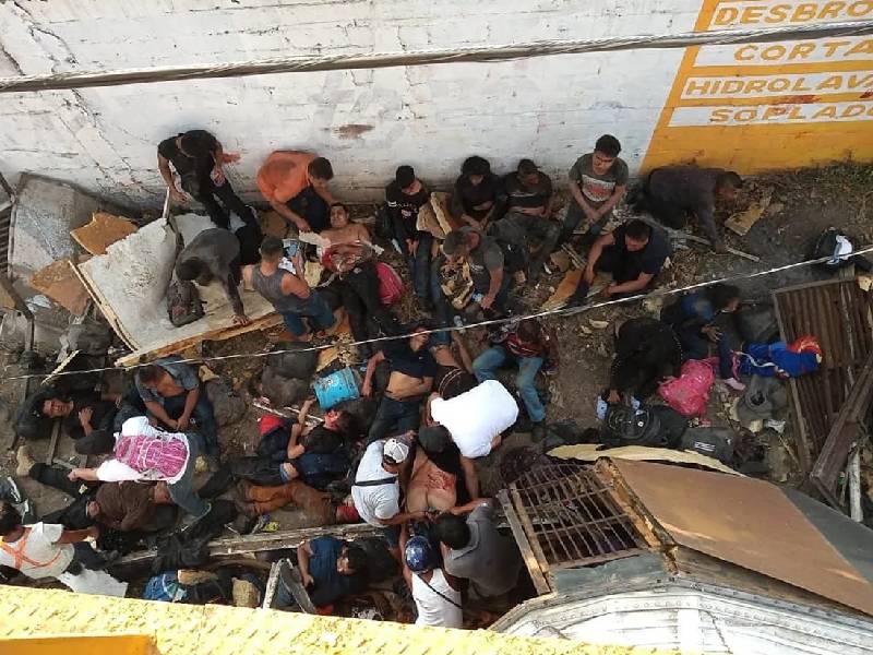 Conoce la lista de migrantes que resultaron heridos por el accidente en Chiapas