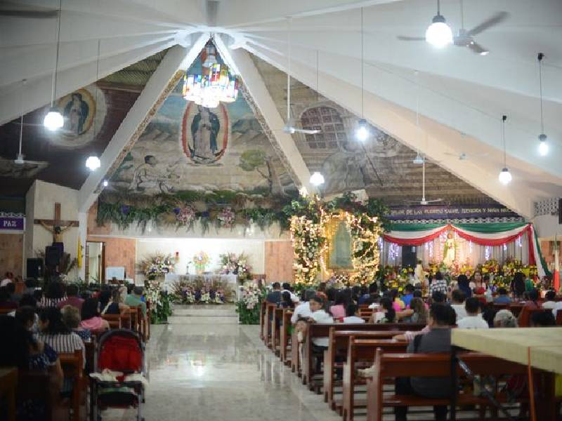 Festividades de la Virgen de Guadalupe se realizarán de manera normal