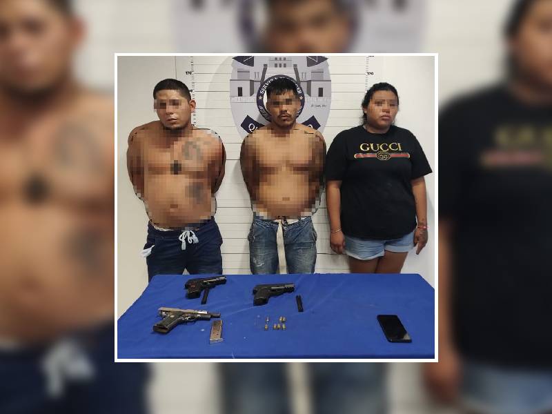 Balacera en la región 94 deja tres detenidos y armas aseguradas