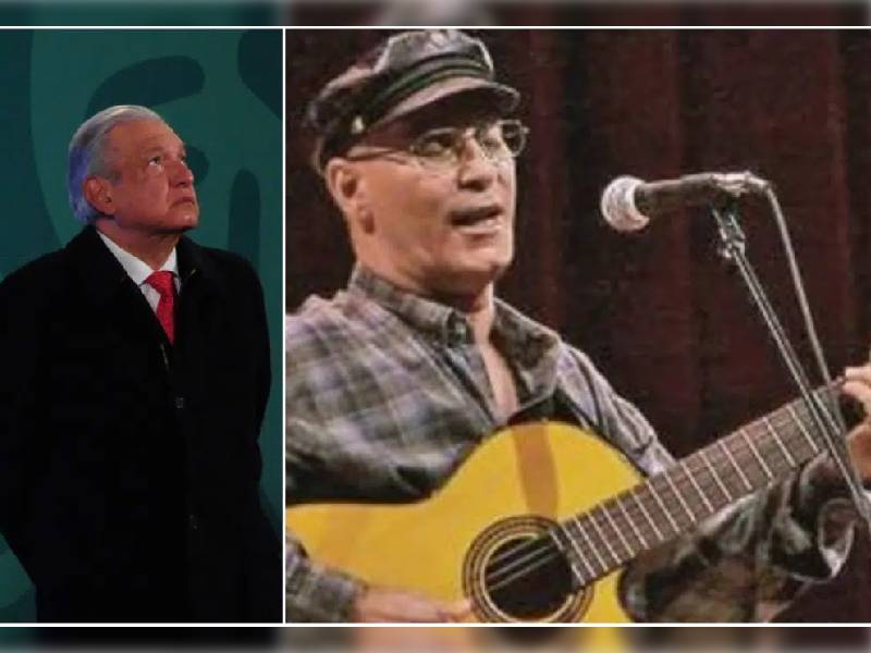 AMLO lamenta muerte de trovador cubano Vicente Feliú