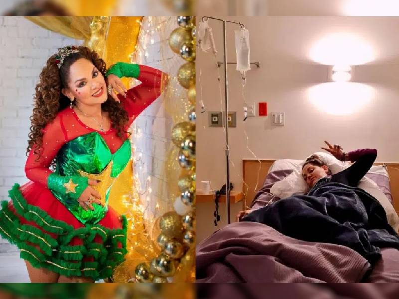La cantante Tatiana se hospitalizó de emergencia en camino a Juárez