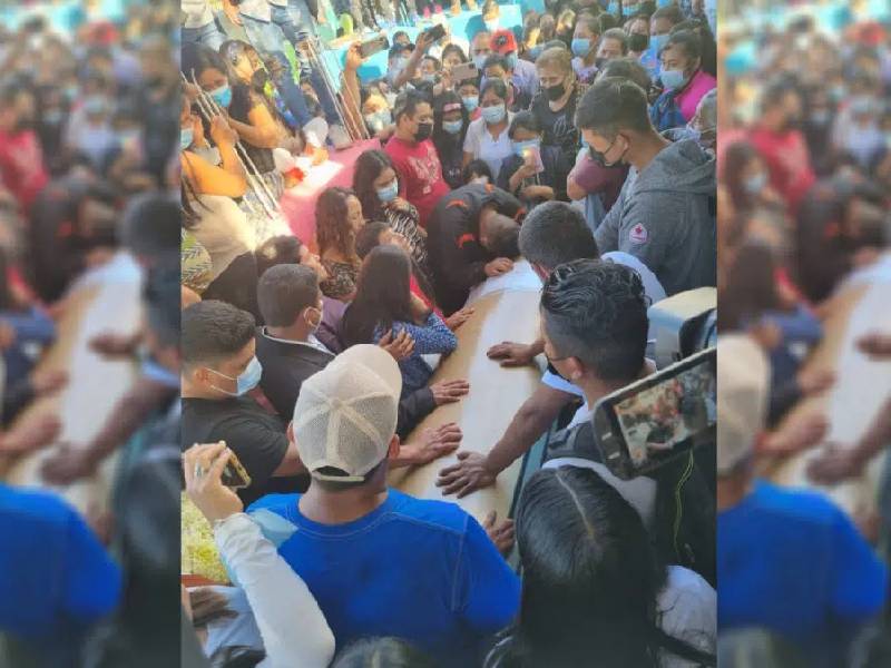 Velan en Guatemala, a migrante que falleció por volcadura de tráiler en Chiapas