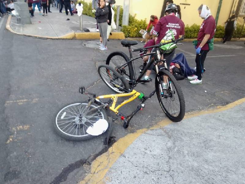 atropellamiento de ciclistas