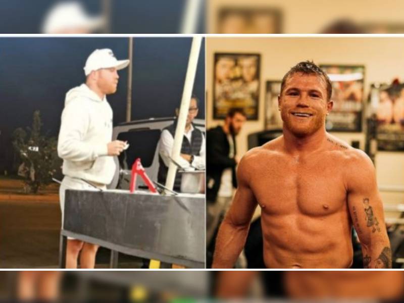 ÔÇÿCaneloÔÇÖ álvarez se luce en taquería y paga la cuenta de los clientes