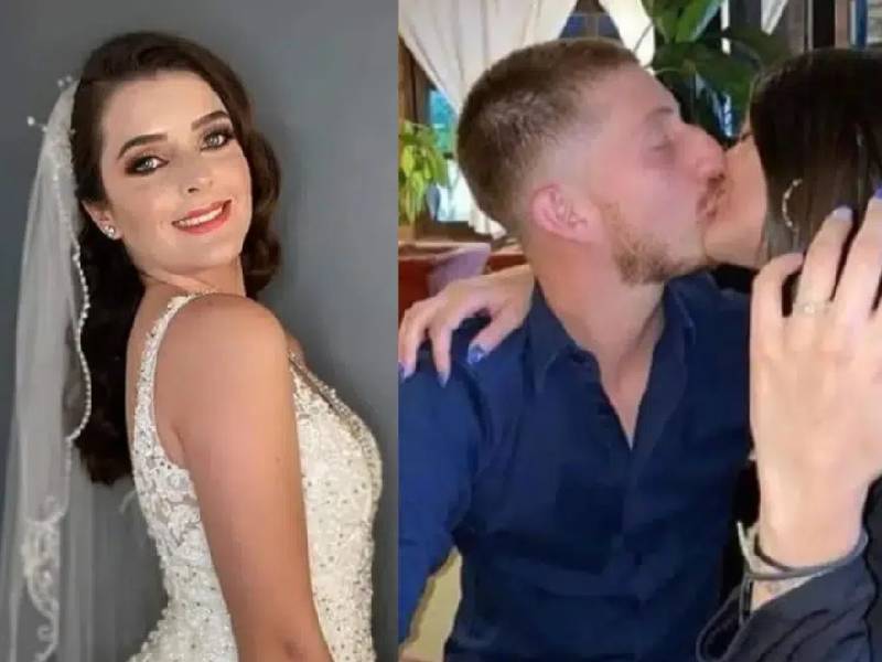 A dos meses de la partida de Octavio Ocaña, Nerea aparece vestida de novia