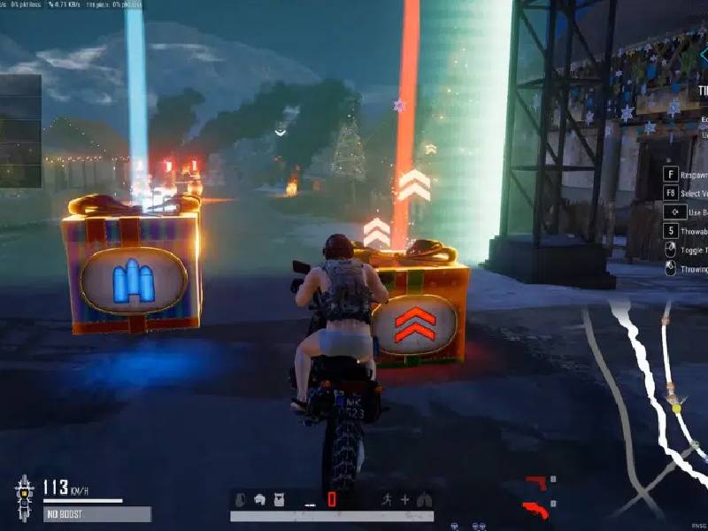 PUBG presenta su modo de carreras navideño