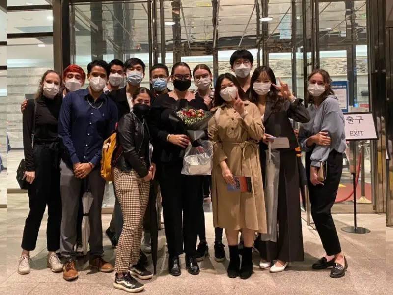 Estudiante queretana participa en orquesta coreana