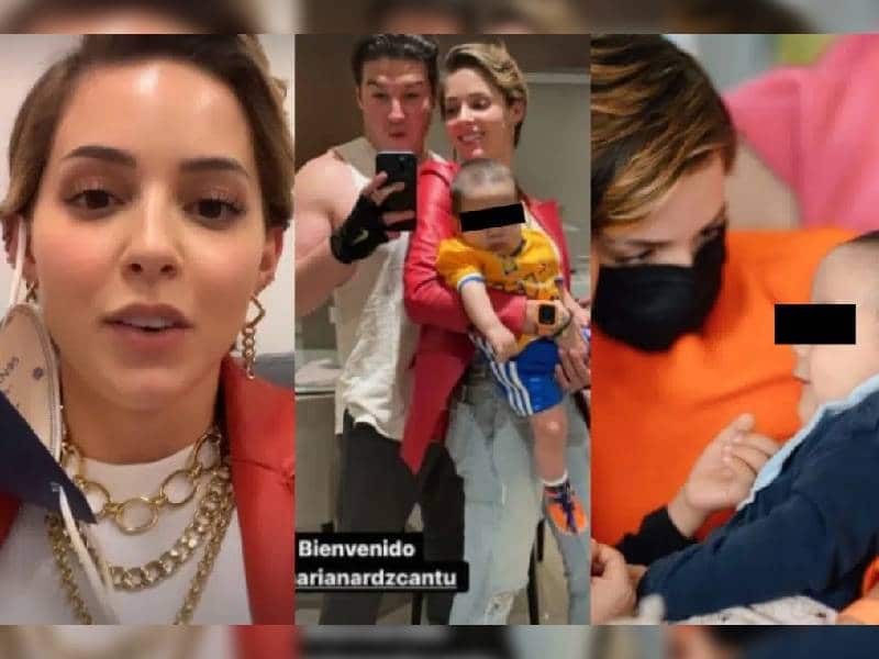 Mariana Rodríguez ¡adopta! un niño y se lo lleva a su casa