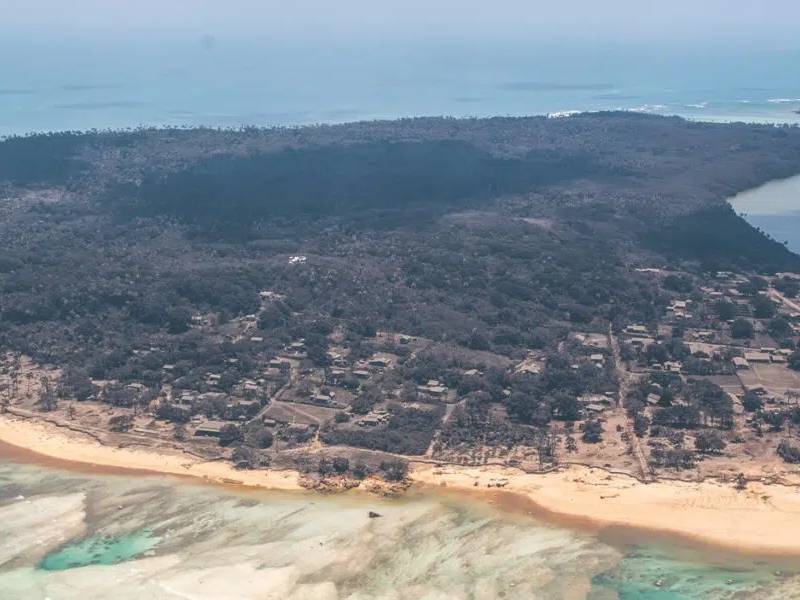 Tres días después, el recuento de los daños en Tonga