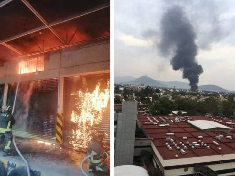 Incendio de Azcapotzalco tiene atención del 95%