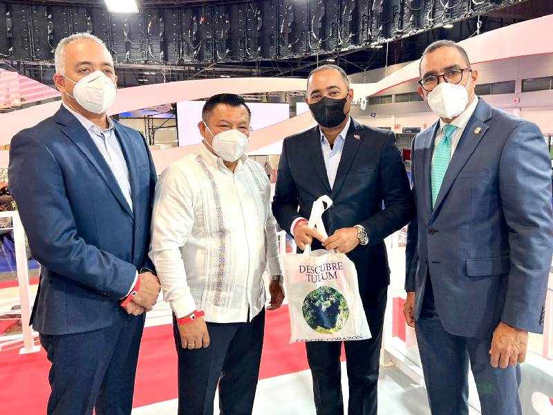 Fitur 2022: Tulum acuerda hermanamiento con Punta Cana y Madrid