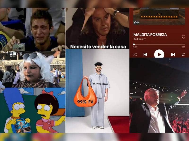 Los mejores memes sobre el concierto de Bad Bunny