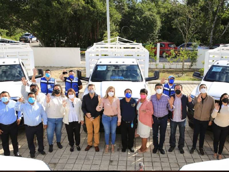 Fortalecen la operatividad de Servicios Públicos con nuevas unidades