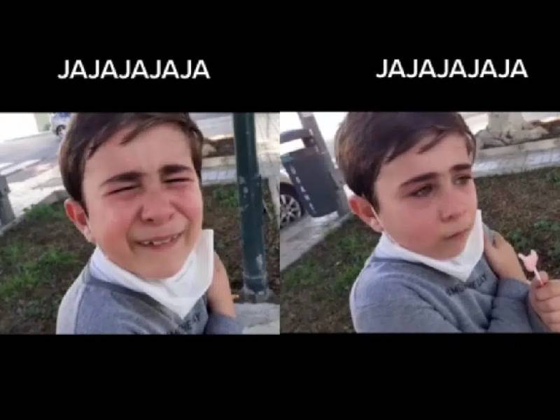 Video. Así reacciona niño cuando se entera que son 2 dosis de la vacuna