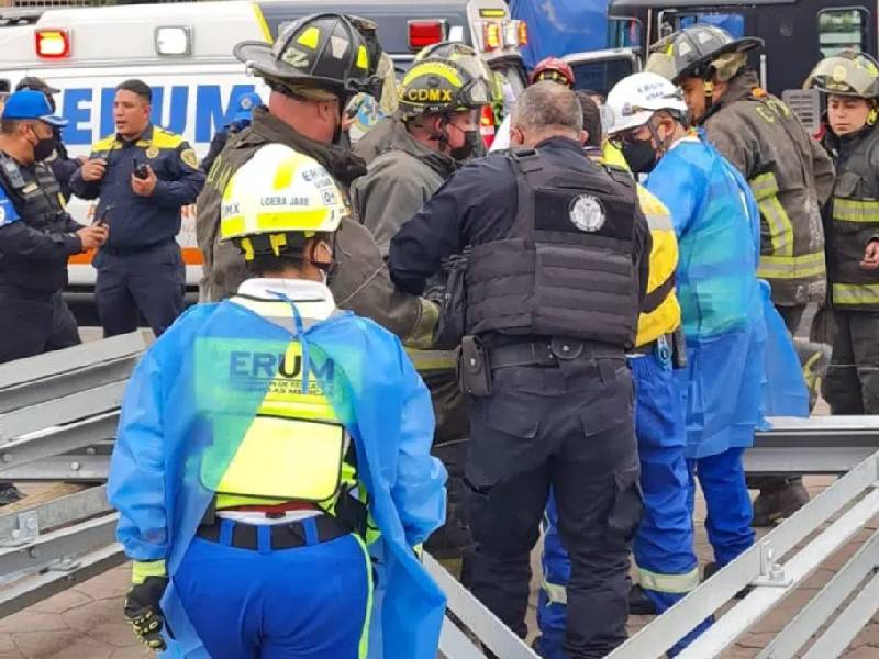 Cae torre eléctrica el Iztapalapa; hay un herido
