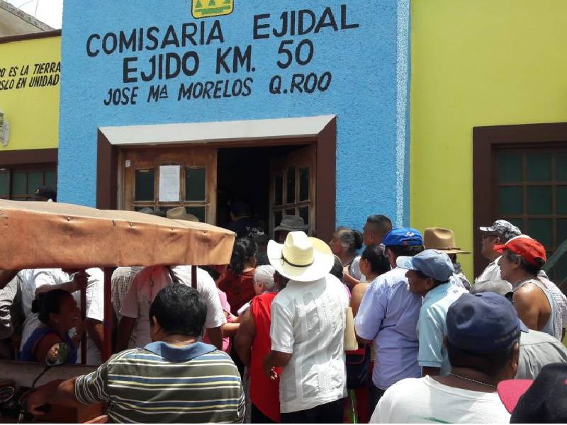 Federación incumple con pago a ejidatarios de José María Morelos