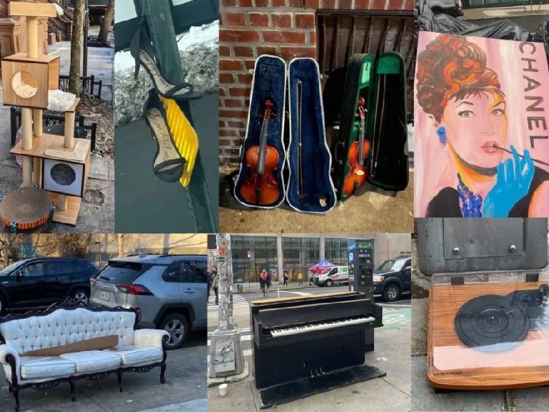 La basura de unos es el tesoro de otros, no creerás lo que tiran en Nueva York