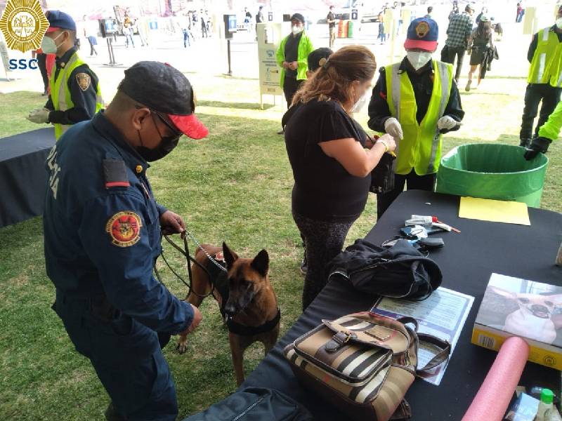 Detienen a un mexicano y a una mujer china por introducir droga en el EDC 2022