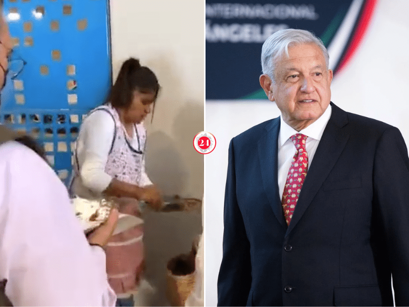 Autoriza AMLO que en el AIFA se vendan Tlayudas y Tlacoyos