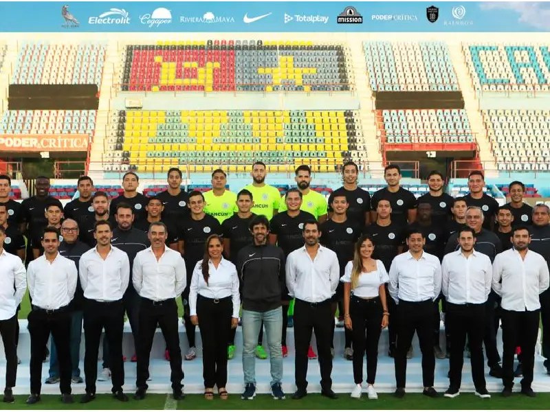 Cancún FC se toma la foto oficial del Clausura 2022