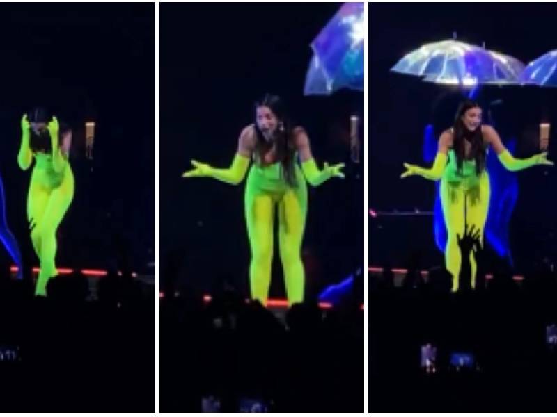 VIDEO: Captan a Dua LipaÔÇª ¿Haciendo playback?