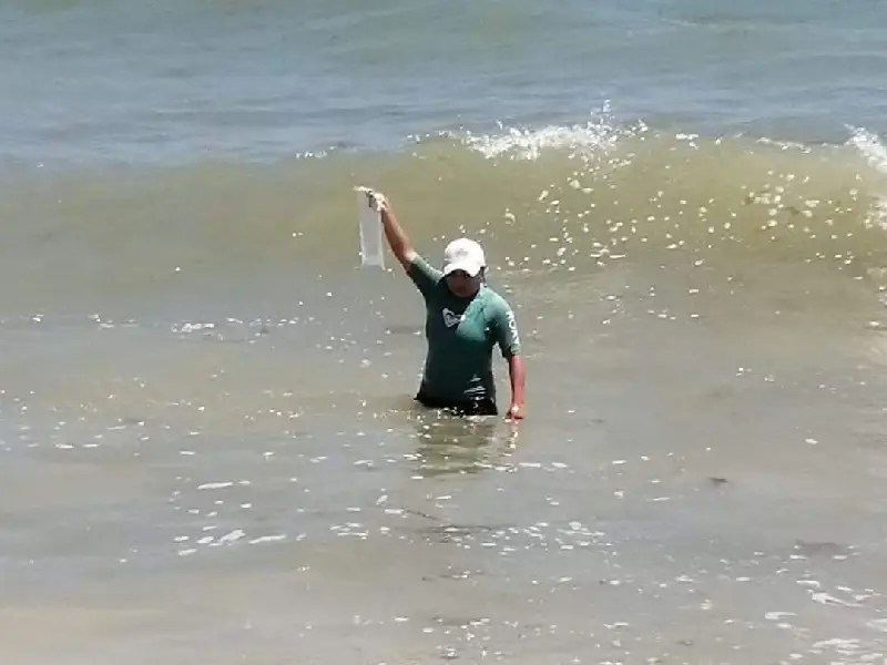 Cofepris cumple con primer muestreo de calidad de aguas en playas