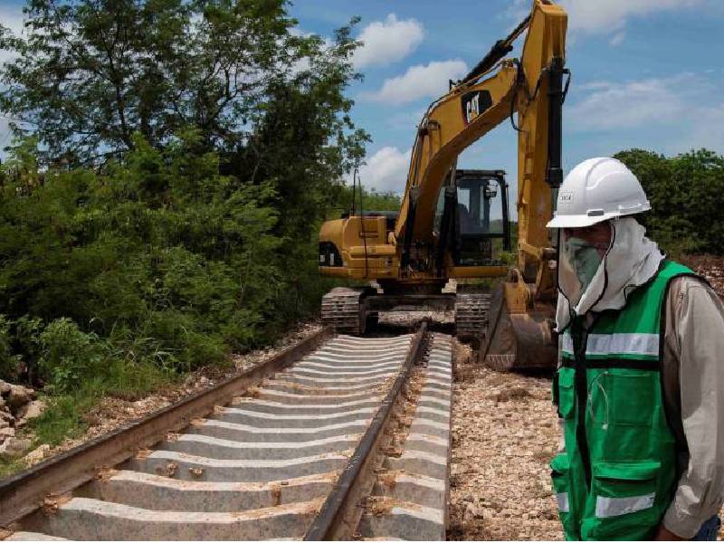 Avanza tramo 5 del tren maya