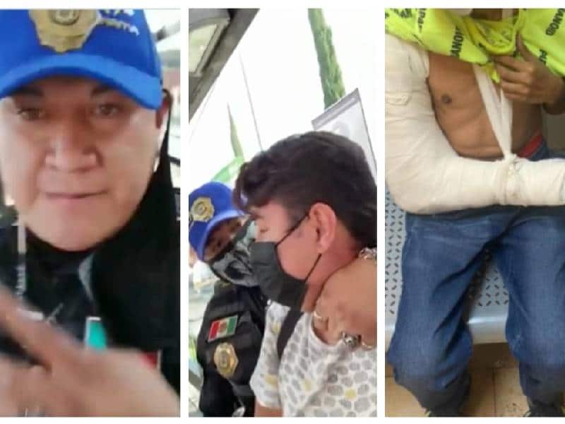 Video. Denuncian que policía agredió a un par de sordos en CDMX