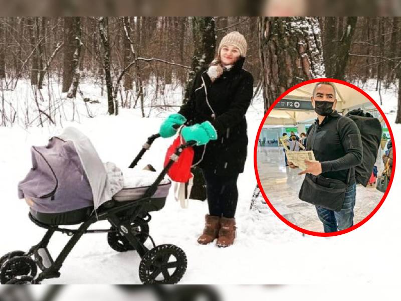 Quintanarroense va por su familia a Ucrania